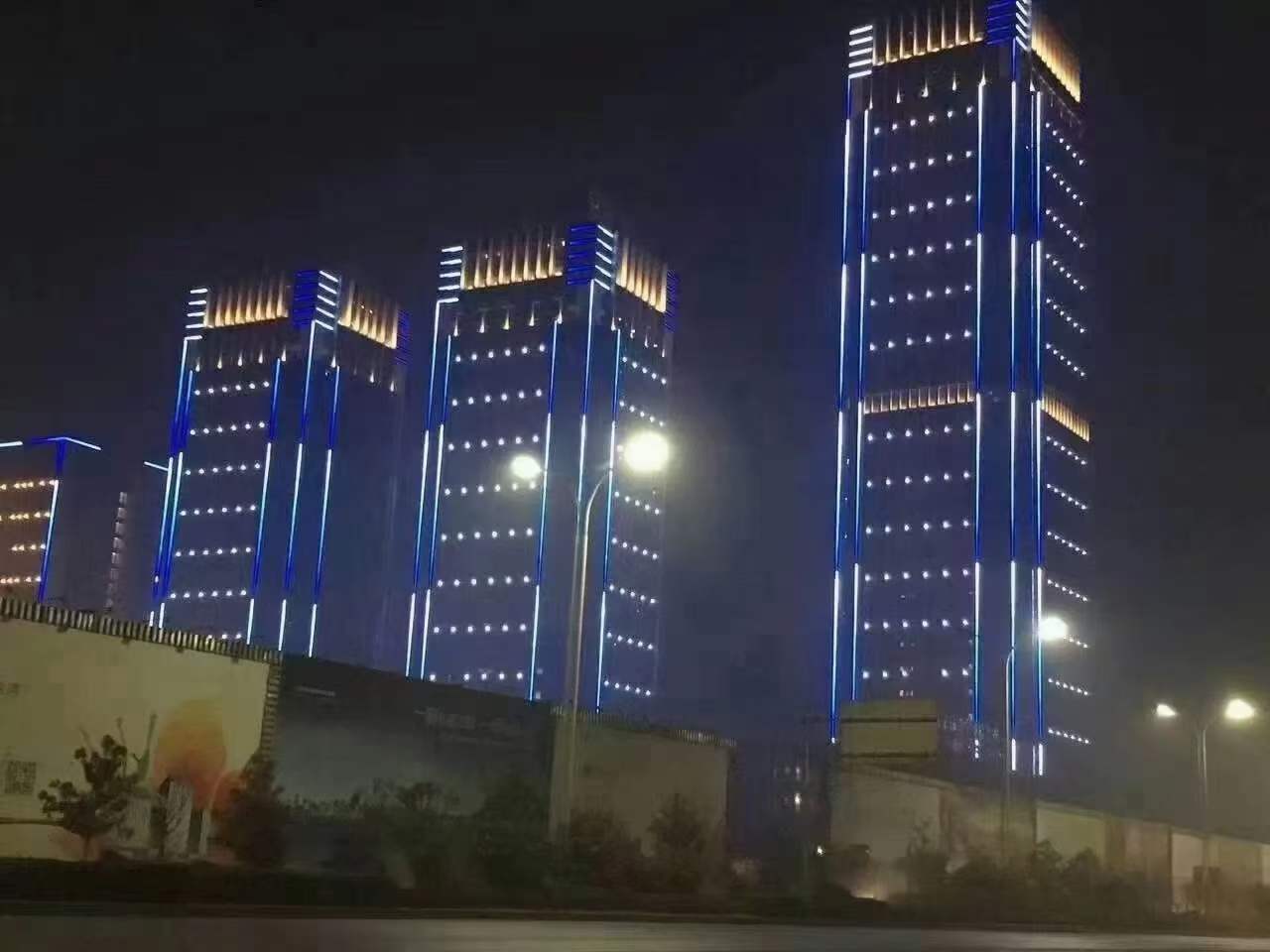 led點光源樓體亮化工程有什么作用它如何實現(xiàn)聯(lián)動動畫？