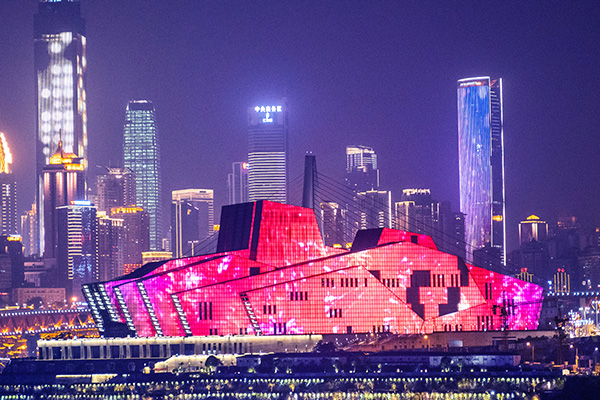 led點光源亮化工程提升城市文化價值_華宇星光電