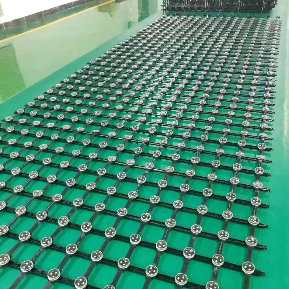 華宇星新一代創(chuàng)意網(wǎng)格屏使用范圍廣安裝便捷(圖2)